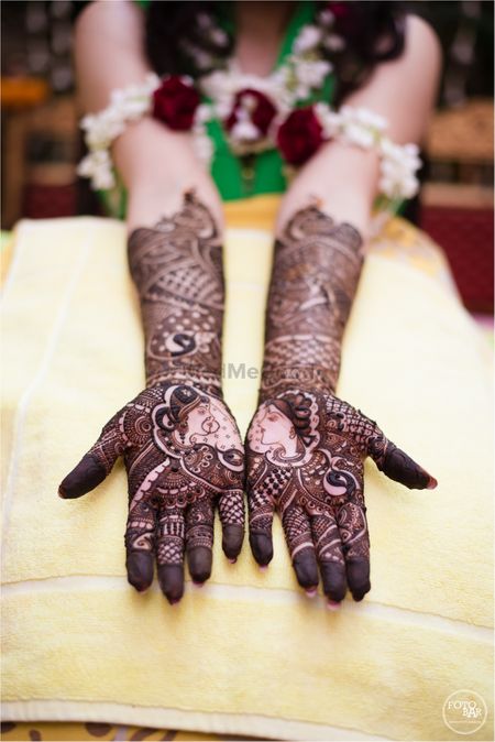 Photo of Bridal Mehendi Face Designs