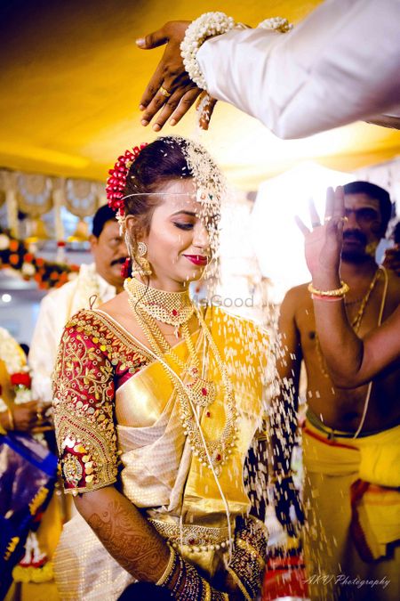 South Indian Wedding ritual.