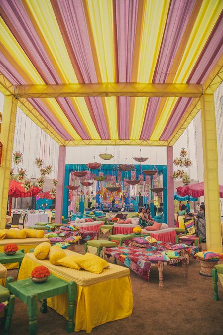 Photo of Flea market theme on mehendi