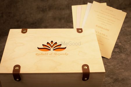 Photo of Wooden invite box
