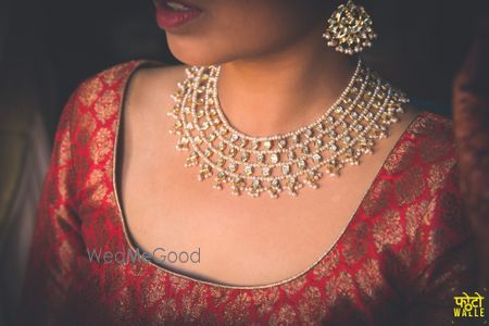 Multilayered Diamond Necklace