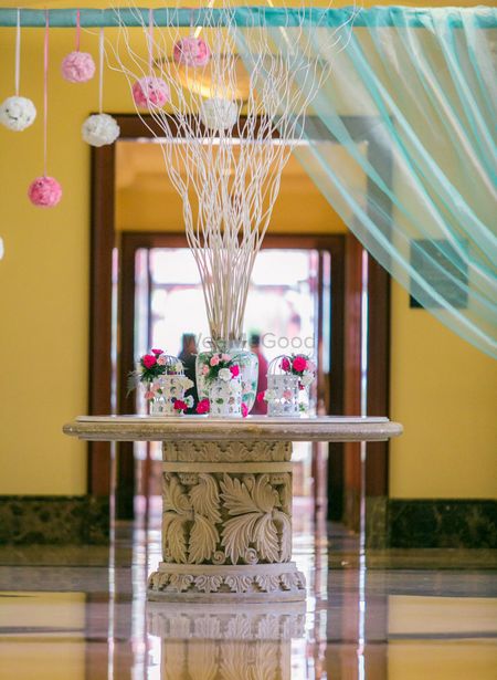 Photo of Pastel Inspired Decor with White and Pink Balls