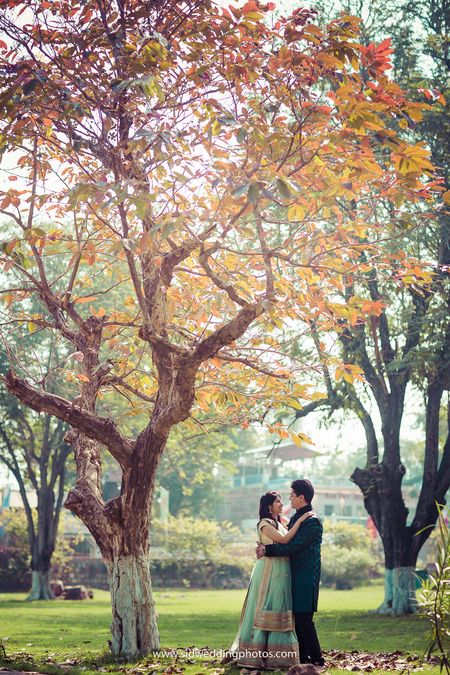 Photo of Autumn pre wedding shoot