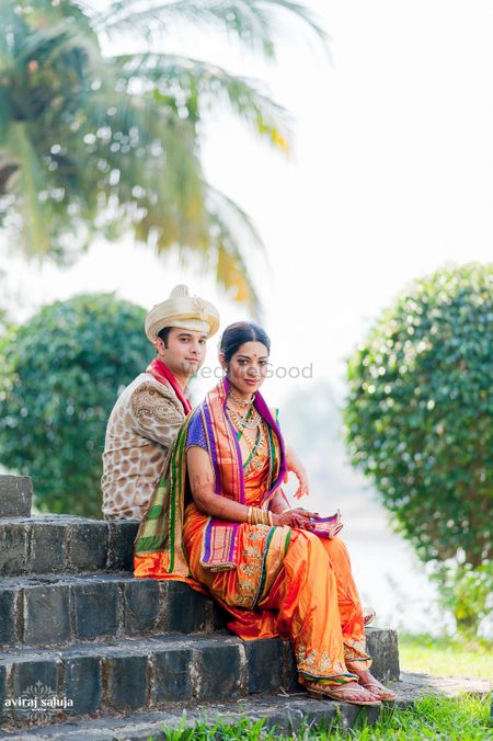 Photo of Marathi Couple Shot