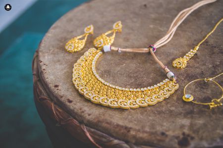 Photo of Gold Bridal Coins Necklace