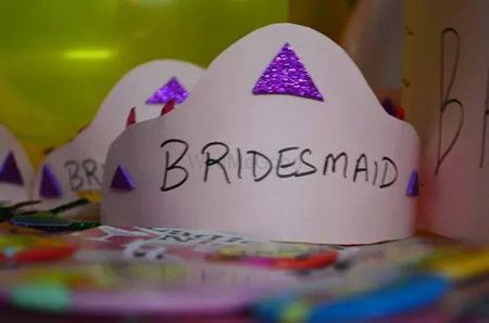 Bridesmaids crowns for bachelorette party