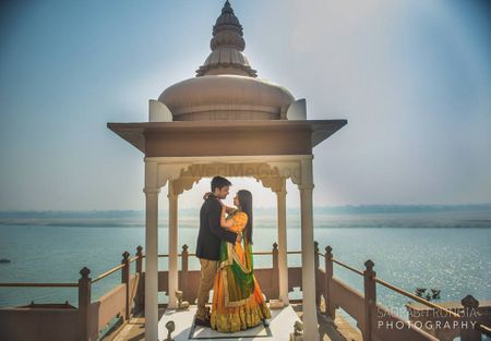 Couple Shot under the Dome