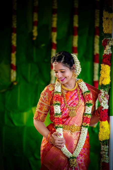 timeless south indian bridal portrait