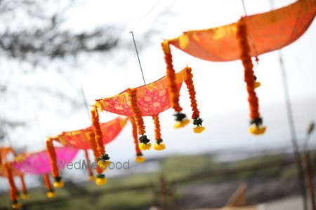 Photo of Hanging Upside Umbrellas Props