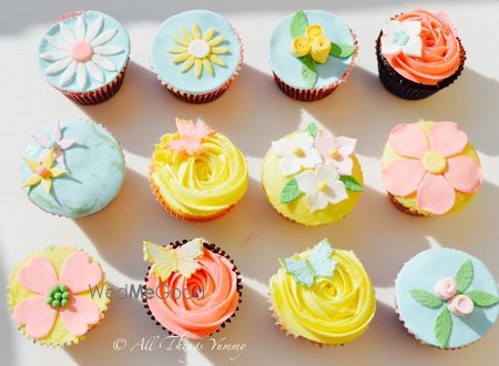 pastel cupcakes