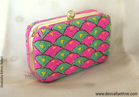 Photo of funky clutches for mehendi favors