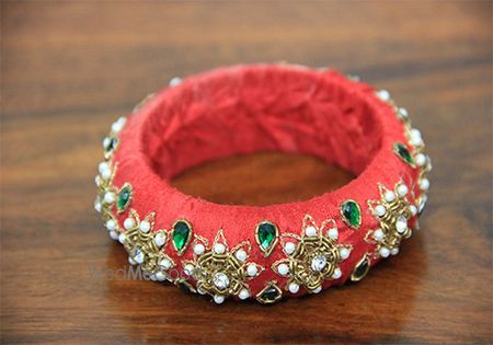 Photo of coral bangles