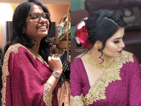 Engagement makeup - Sonu Makeup Artist Pictures | Bridal Makeup in  Bhubaneswar - WedMeGood