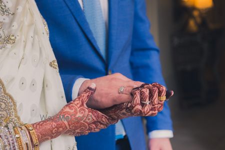 Couple Holding Hands Candid Shot