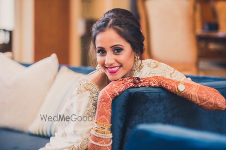 Smiling Bride Portrait