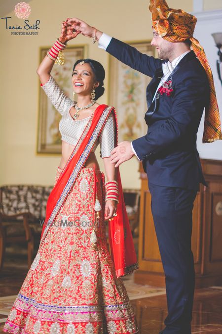 Photo of Couple Dancing Portrait Shot