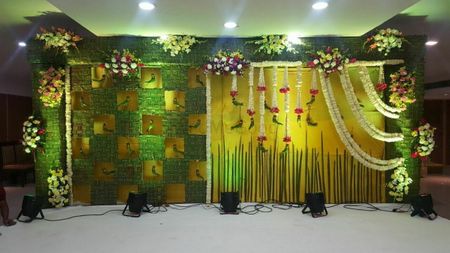 PELLI KOOTHURU BACKGROUND STAG - Chandrika Decorations Pictures | Wedding  Decorators in Hyderabad - WedMeGood