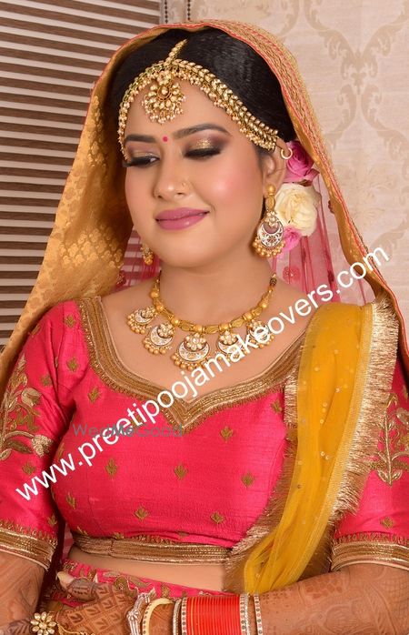 Bridal Makeovers Preeti And Pooja Makeovers Pictures Bridal Makeup In