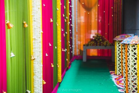 Colourful Decor with Small Hanging Bells