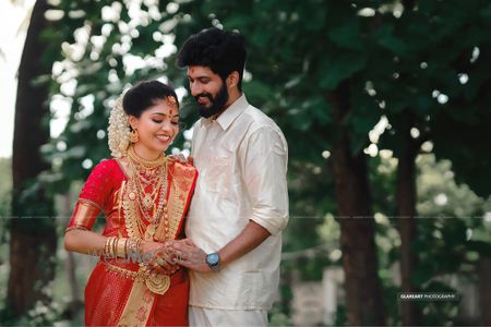 Perfect Couple Divya Sharun Glareart Photography Pictures Wedding Photographers In Palakkad Wedmegood
