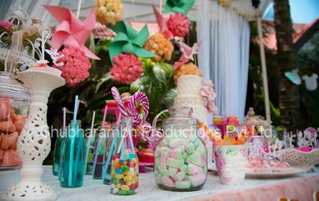 candy station on your engagement