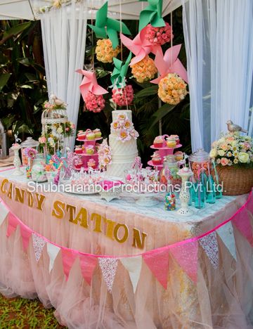 Photo of dessert table on your engagement
