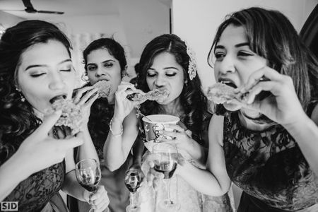Photo of Fun bridesmaid photos indian