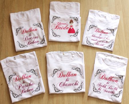 Customised T Shirts for Bachelorette Parties