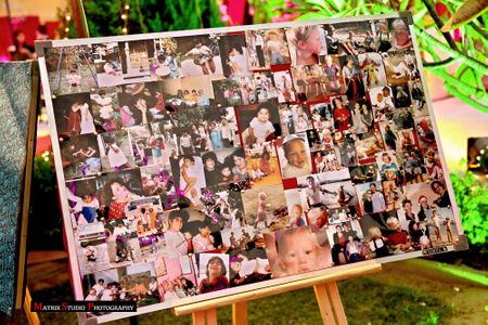 Personalised Photo Board with Photo Collage