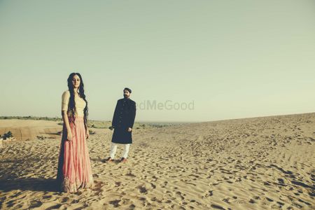 Photo of Desert Pre Wedding Shoot
