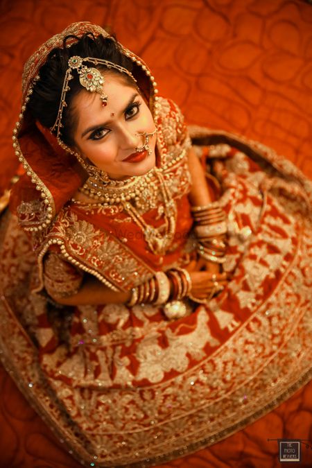Photo of bridal portrait