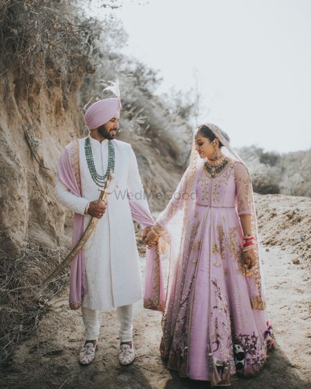 Sikh couple shot