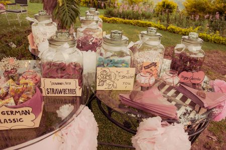 Food stations at your wedding