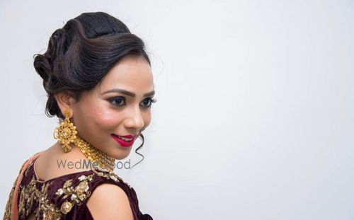 Hair Affair Unisex Salon Price Reviews Bridal Makeup In Ahmedabad