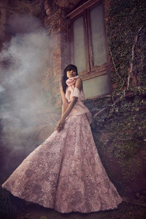 Powder Pink 3d Lehenga And Organza Top By Seema Gujral Design Lehenga 3 official dj song dj sanyasi remix latest pahadi dj song загрузил: powder pink 3d lehenga and organza top