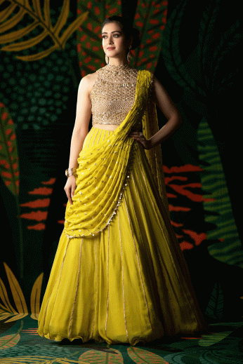 haldi dress for girl online