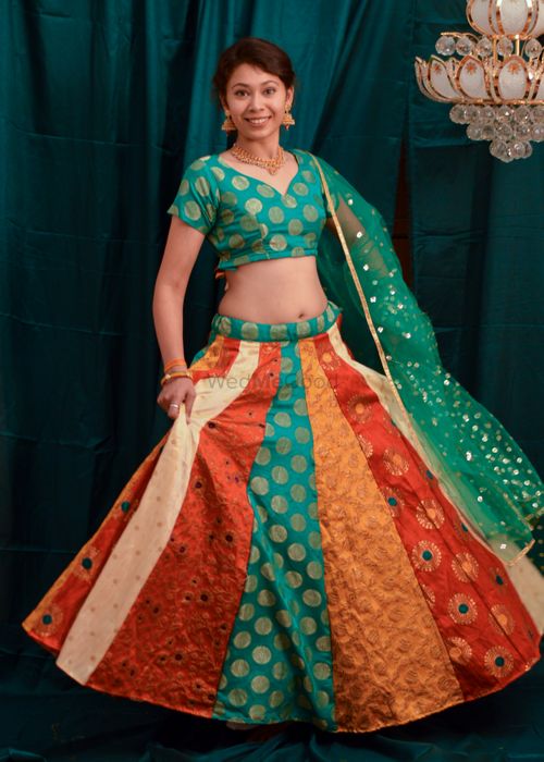 Gorgeous Summer Bride in an Aqua Blue Lehenga is Setting some New Trends |  Indian bridal outfits, Indian bride outfits, Indian wedding outfits