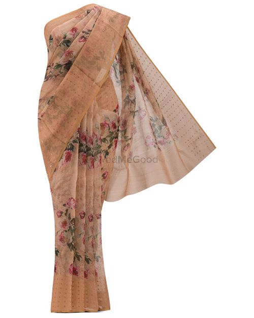 Sandal Mysore Chiffon Saree