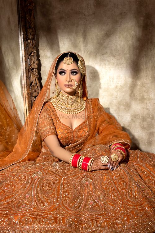 Silk Gold Glitter Wedding Bridal Lehenga SFIN0121 – Siya Fashions