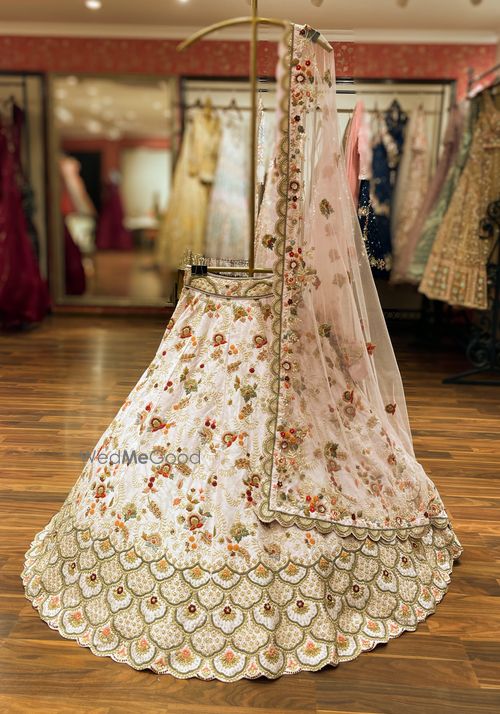 Lilac Lehenga for Engagement - Designer Collection with Prices