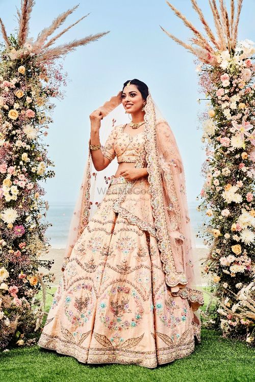 Engagement Reception Wear Lehenga Choli | Marriage Shaadi Indian Dress