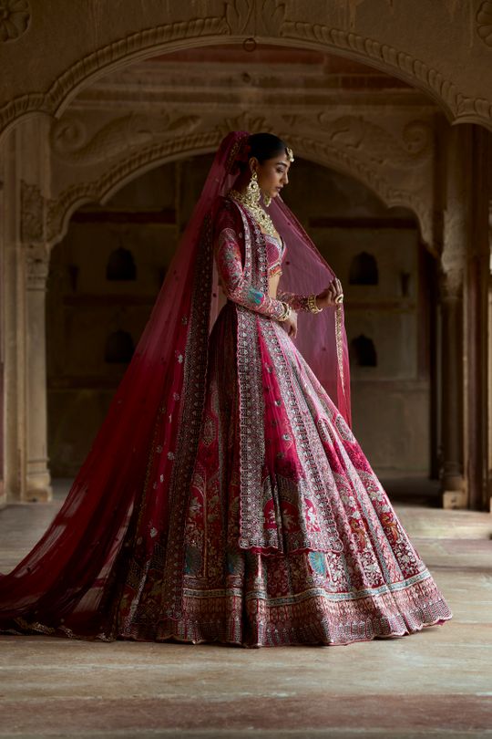 Where should I go to buy wedding lehenga in Delhi? - Quora