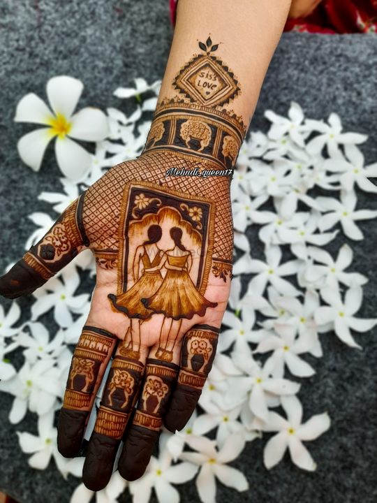 26 Back Hand Mehndi Design, Back Mehndi Design- WeddingWire