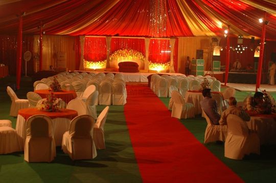 List of Tent & Decorators for Wedding in Naka Hindola with prices