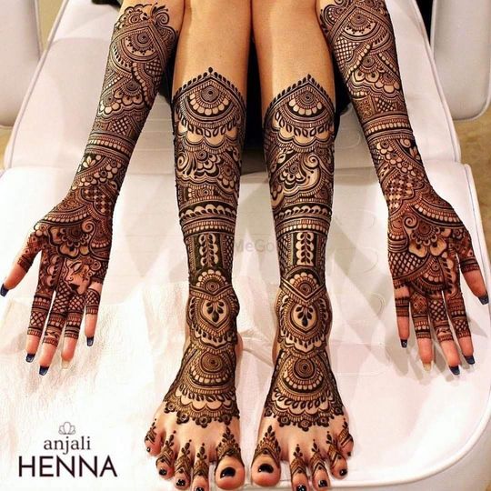 new mehndi design by Gaurav kashyap mehndi - YouTube