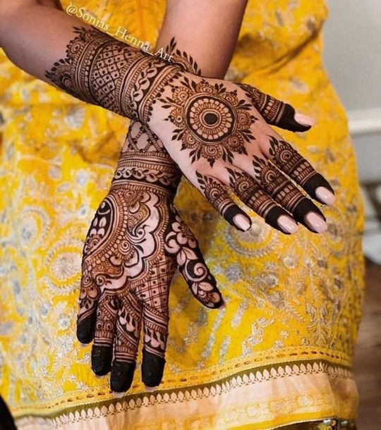 Apply this instant mehndi a night before Karva Chauth