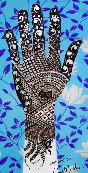 Pin by Amrita on Indian henna:::::♡♤♧☆ | Henna art designs, Mehndi art  designs, Beginner henna designs