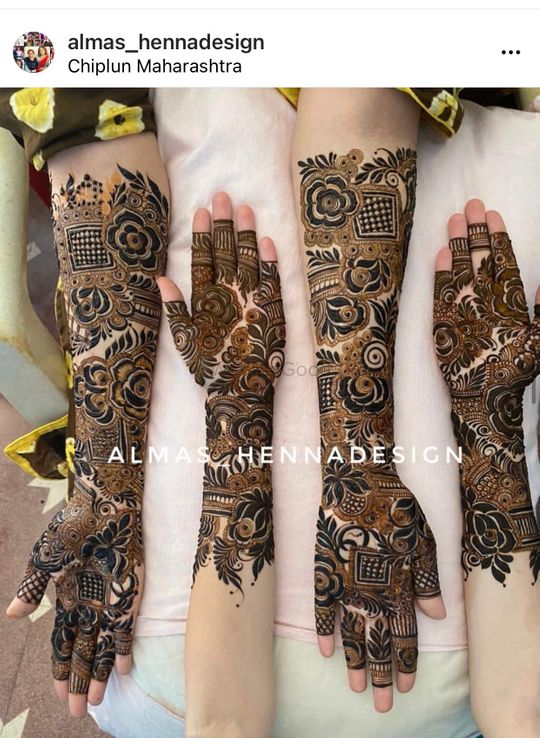 Professional Mehndi Artist In Goa - Shreya Mehndi Art - Weddings De Goa