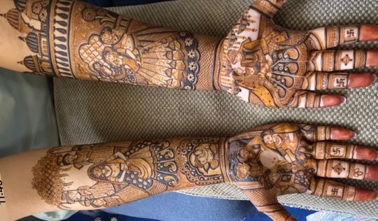 50 Latest Hand Bridal Mehendi Designs for Weddings