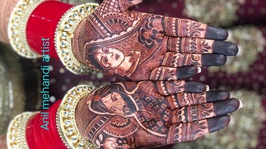 Anil Mehandi Artist - Portfolio | Mehndi Artist in Ranchi